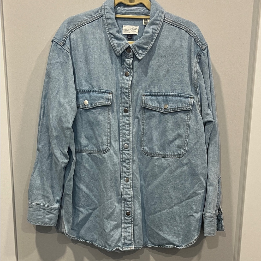 Universal Thread Denim Blue Jacket - image 1